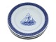 Royal 
Copenhagen 
Tranquebar 
Ship, large 
side plate.
Decoration 
number 46/1842.
Factory ...