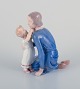 Bing & Grøndahl, rare figurine of mother and daughter.