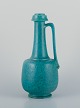Wilhelm Kåge (1889-1960) for Gustavsberg, Sverige, stor Art Deco kande i keramik 
med klassisk grøn glasur. Fra Argenta serien.