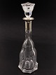 Crystal decanter 40 cm. silver mounts  a little lime inside subject no. 543207