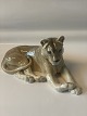 Large Royal Copenhagen figurine, Lioness.Dec. No. # 804.Length 30.0 cm.SOLD