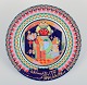 Bjørn Wiinblad 
for Rosenthal, 
Christmas plate 
with a ...