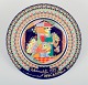 Bjørn Wiinblad 
for Rosenthal, 
Christmas plate 
with a biblical 
motif.
1973 - 
"Heilige 3 
Könige ...