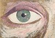 Ingvar Engdahl, 
Swedish artist, 
mixed media on 
board.
Abstract 
composition of 
an eye.
From the ...