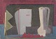 Skandinavisk 
kunstner, oil 
on canvas. 
Still life in 
cubist style.
Approximately 
from the ...