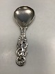 Dansh Silver Serving Spoon by C. I. Moinichen with Thor and the midgaards worm