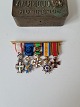 Miniature order buckle with five orders: With orders from Denmark - Germany - Holland - France ...