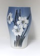 Royal 
Copenhagen. 
Vase with 
floral motif. 
Model 2778-65A. 
Height 20.5 cm. 
(1 quality)