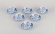 Nils Emil 
Lundström for 
Rörstrand, 
Sweden, set of 
six ...