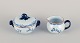 Nils Emil 
Lundström 
(1865-1960) for 
Rörstrand, 
Sweden, 
"Ostindia" 
sugar bowl and 
creamer in ...