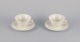 Arabia, 
Finland, two 
sets of 
"Harlekin" tea 
cups and ...