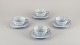 Gefle, Sweden, 
a set of four 
"Grand" Art 
Deco teacups 
...