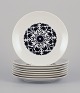 Bjørn Wiinblad 
for Rosenthal, 
Germany. A set 
of eight ...