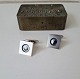 Hans Hansen 
Pair of 
cufflinks in 
sterling silver 

Stamped: HH - 
925 - Denmark - 
646
Dimension ...