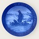 Royal 
Copenhagen, 
Christmas 
plate, 1978, 
Rest on the 
sleigh journey, 
18cm in 
diameter, 
Design ...