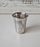 Russian silver 
vodka cup 
produced in 
Kiev 1908-26
Height 5 cm.