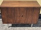 Small sideboard in rosewood veneer with later steel legs. Danish modern from the 1960s. Was ...