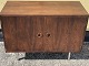 Small sideboard 
in rosewood 
veneer with 
later steel 
legs. Danish 
modern from the 
1960s. Was ...