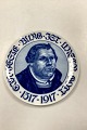 Rosenthal 
Commemorative 
Plate Luther 
1517 - 1917
Teller 
"Luther" von 
1917. "Eine 
feste Burg ...