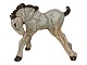 Soholm art 
pottery 
figurine, horse 
/ foal.
Height 12.5 
cm., length 
14.0 cm.
Perfect 
condition.