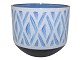 Aluminia Thule, 
small blue 
flower pot.
Designed (and 
signed) by 
artist Anni ...