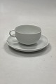 Royal Copenhagen  Alev Siesbye, White/Leda Cup and Saucer No 081