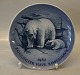 !982 RC Zoo 
plate 18 cm 
Zoologisk have 
København 18 cm 
Polar Bear with 
young Royal 
Copenhagen In 
...