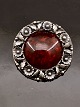 N.E. From 
sterling silver 
925s Silver 
brooch with 
amber diameter 
4 cm. item no. 
545293