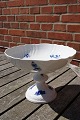 Blue Flower Curved Danish porcelain. Centerpiece or bowl on high stand