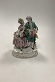 Meissen Gallant 
Couple Rococo 
Garments 
Figurine August 
Ringler Model O 
158
Measures 19cm 
/ ...