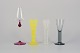 Margareta 
Hennix for 
Reijmyre, 
Sweden. A set 
of three 
schnapps 
glasses and a 
tall and 
slender ...