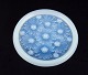 Sabino, France. 
A dish in art 
glass with 
raised flower 
motifs. Art 
Deco opaline 
glass with a 
...