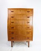 A teak dresser 
of Danish 
design from the 
1960s is a 
lovely example 
of mid-century 
modern ...