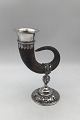 German 
Silvermounted 
Drinking Horn 
(Chamois) 
Measures H 19 
cm (7.48 inch) 
Total Weight 
218 gr. ...