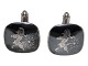 Danish silver
Cufflinks black and silver