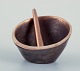 Jacques Lauterbach, French artist. Mortar and pestle in solid bronze.
