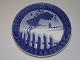 Royal 
Copenhagen (RC) 
Christmas Plate 
from 1911 
"Wooden Fence 
with sheaf”. 
Designed by 
Oluf ...