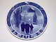 Royal 
Copenhagen (RC) 
Christmas Plate 
from 1928 
"Vicar on His 
Way to Church”. 
Designed by ...