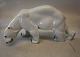 Heubach 19806 Large  Polar bear head down 15 x 28 cm