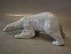 Heubach Polar 
bear bending 
down  10 x 23 
cm German 
porcelain in 
nice and mint 
condition