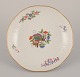 Meissen, 
Germany. 
Hand-painted 
dinner plate 
featuring a 
butterfly on a 
branch and 
polychrome ...