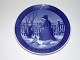 Royal 
Copenhagen (RC) 
Christmas Plate 
from 1955 
"Small Girl in 
the local 
custome of Fanø 
feeding ...