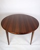 The dining 
table in 
rosewood, 
designed by 
Omann Jun. A/S, 
model no. 55 
and from around 
the ...