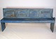 Bench in 
original blue 
painted color 
in pine from 
around the 
1840s.
Dimensions in 
cm: H:84 ...