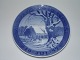 Royal 
Copenhagen (RC) 
Christmas Plate 
from 1952 
"Feeding Place 
for the Deer 
Herd in the 
Deer ...