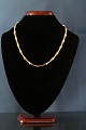 Beautiful gold 
chain in 14 
carat gold, 
engraved BaG. 
...