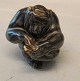 1 pcs Brown 
bear Glaze
Royal 
Copenhagen 
Stoneware 20211 
RC Monkey 9 cm, 
Knud Kyhn, 
November ...