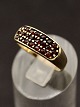 8 carat gold ring  with garnets