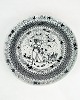 Bjørn Wiinblad 
plates the 4 
seasons, winter 
version made by 
Nymølle 
Denmark. No. 
3053 - ...