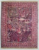 Large French quality carpet in handwoven wool.
Motif of exotic birds in trees.